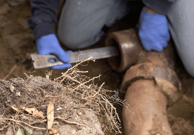 Old Sewer Cleaning