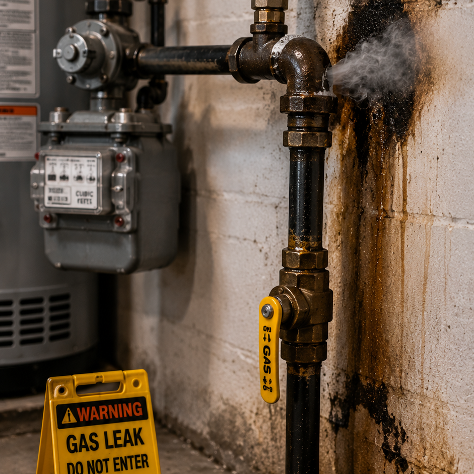 gas leak
